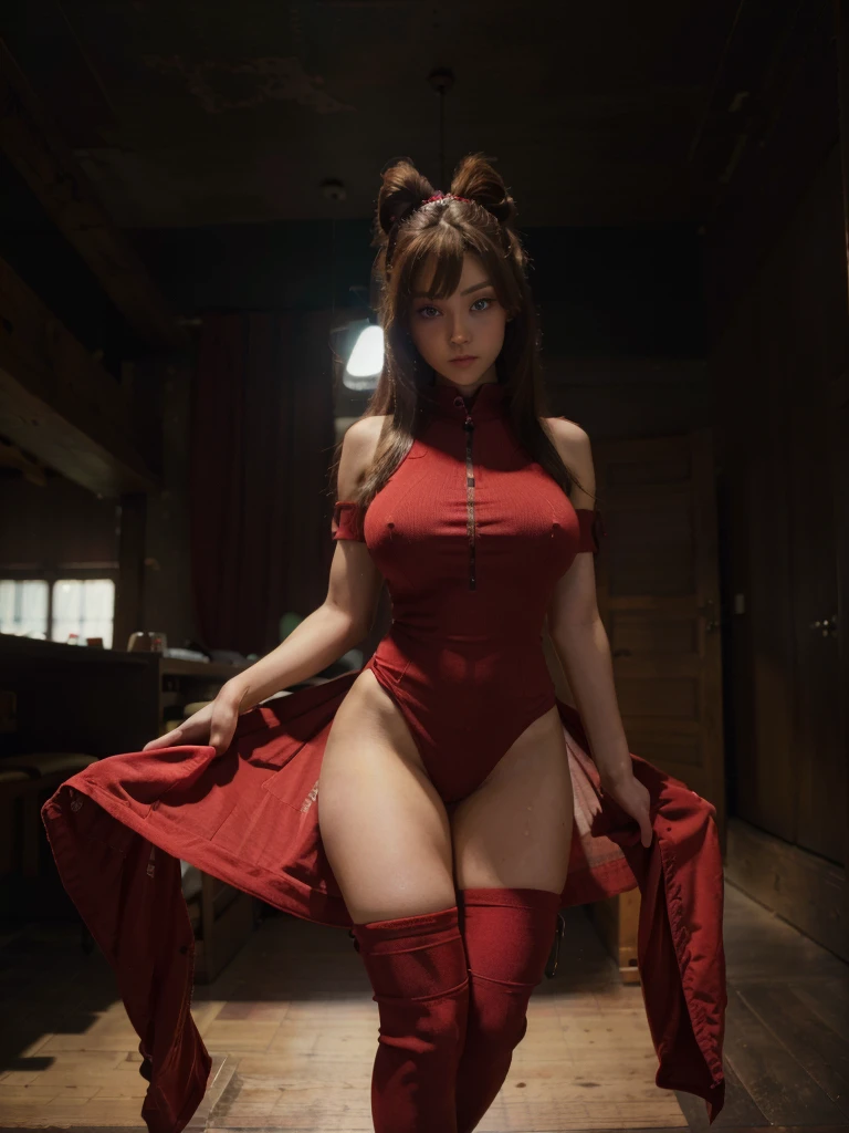 (best quality,highres,masterpiece:1.2),ultra-detailed, Eye-catching, detailed beautiful eyes, crimson red eyes, full body view