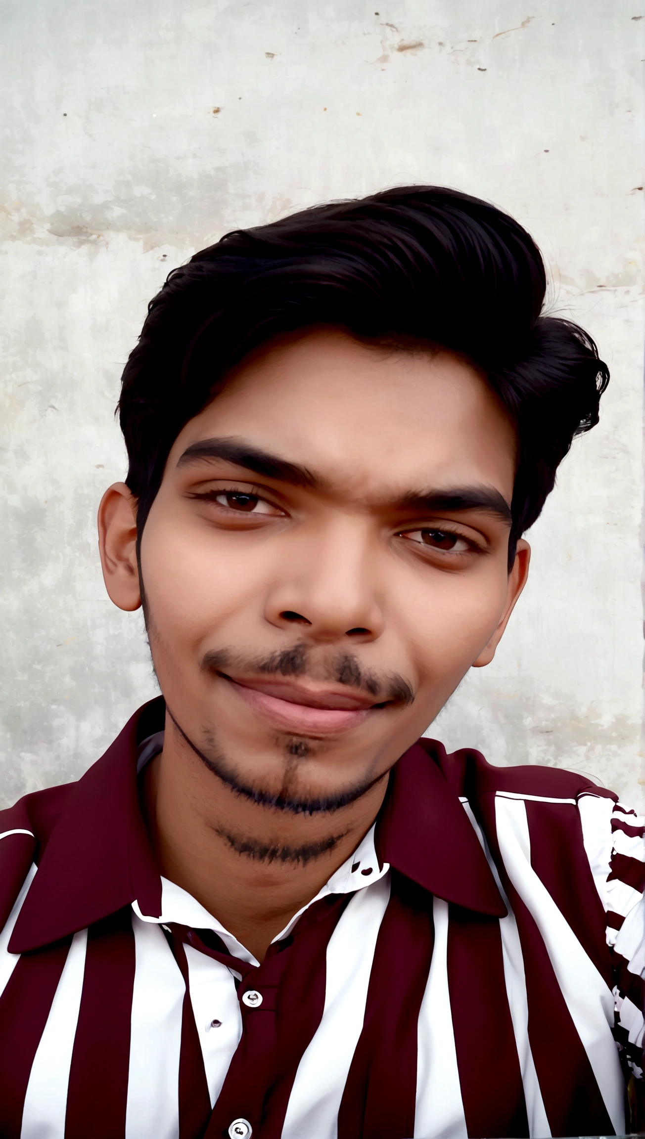 a 17 years old Indian bihari man, honey skin, short black hair, wearing black suit & pant, sitting on black office chair, image fill, best quality, 1080P, HD, 16k, super detail