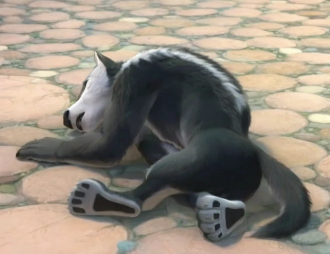 explicit, e621, feral, quadruped, male, ((Wolf)), ((solo)), ((cute, young, chibi)), long body, ((by nikkibunn, by tsukune minaga, by syuro)), (((hyper balls))), (((hyper canine penis, thick canine penis, long canine penis, huge canine penis))), (((huge knot))), ((excessive cum, huge cum shot, explosive cum shot, cum, geyser cum)), huge thighs, animal genitalia, canine genitalia, animal genitalia, masterpiece, Hyper realistic 8k, ultra detailed, solo, very fluffy balls,
