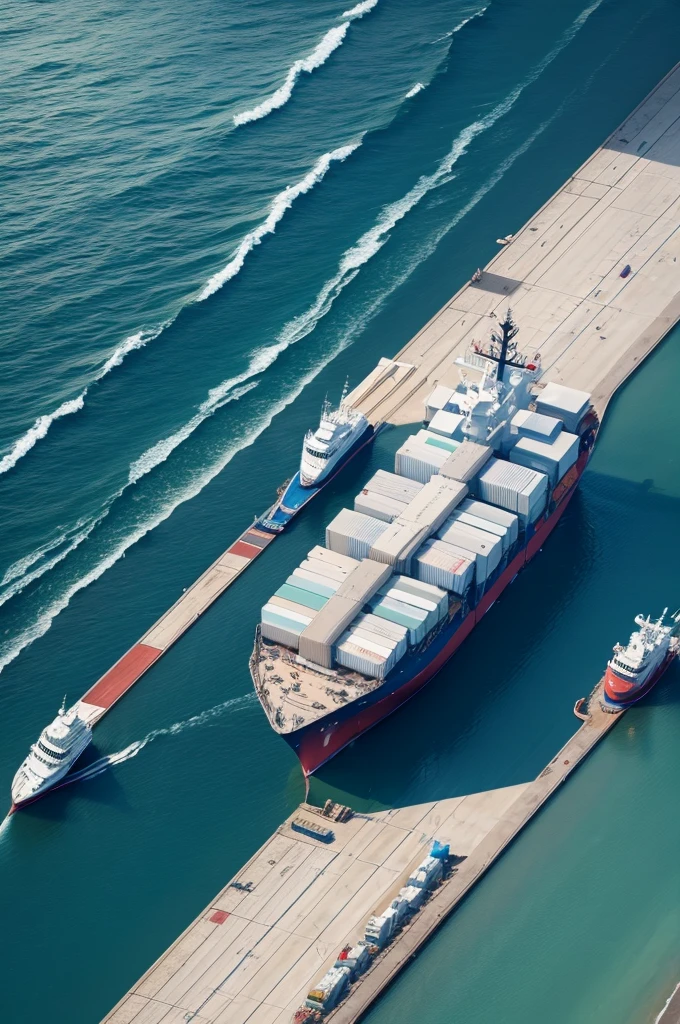 Create art about Logistics Assistant with nautical chart
