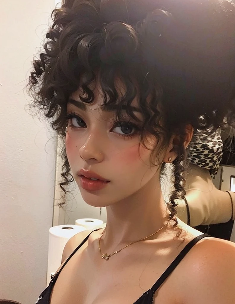 brazilian girl, brown skin 