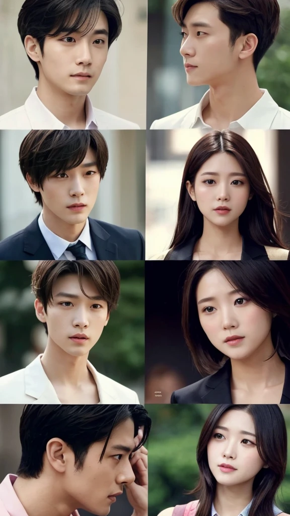 a couple、(Beautiful men and women)、((The moment when a beautiful female detective arrests a beautiful boy))、Dramatic angles、Realistic depiction、With a well-formed face2a person、Best Quality、8K