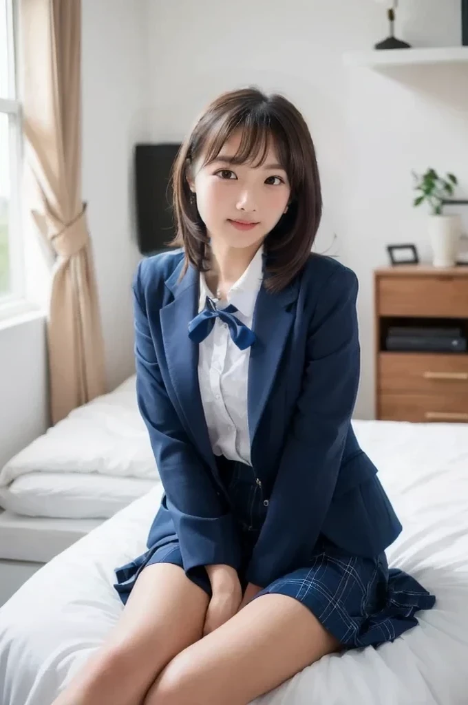 Large uniform ribbon tie