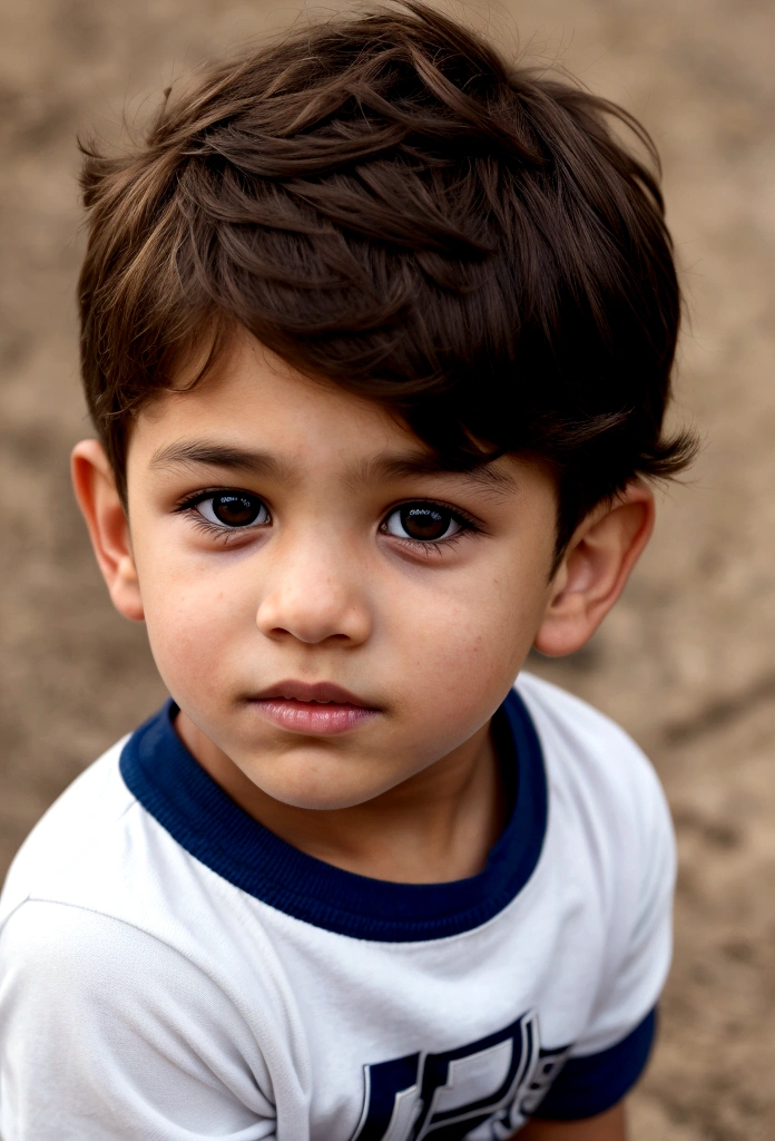 Brown eyed boy,hood,A look of inspiration