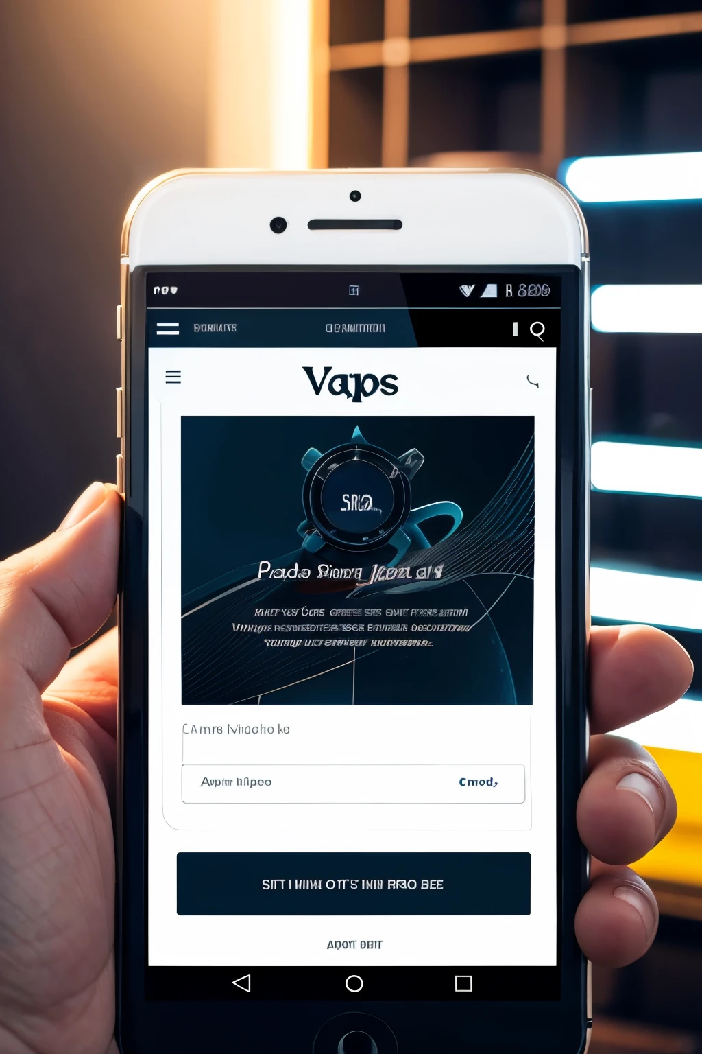 Image of vapes for online store