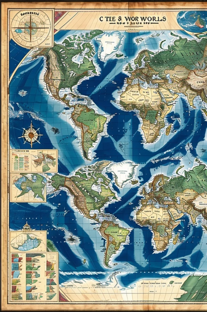 Create a map with 8 worlds 