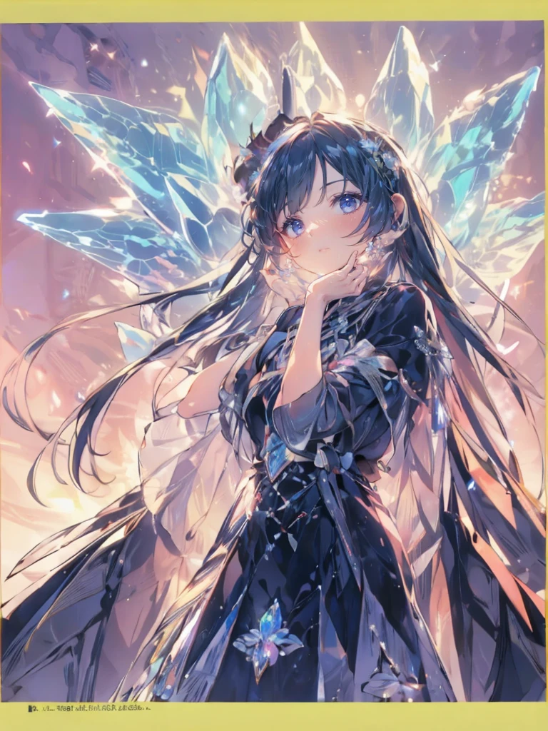 Place your hand on your cheek　Perfect Fingers　Insanely embarrassing　Crystal Horn　Shining Crystal
