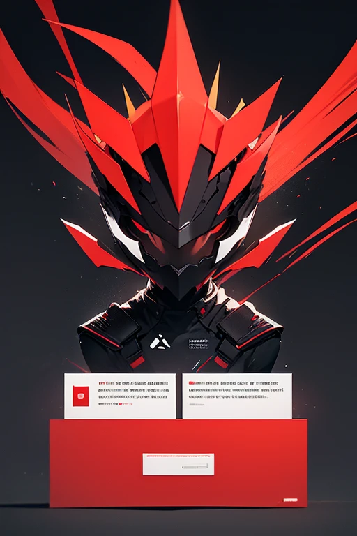 create an image with text written in the center of it Como Lucrar Com IA
for a minimalist sales page with a black background and red font