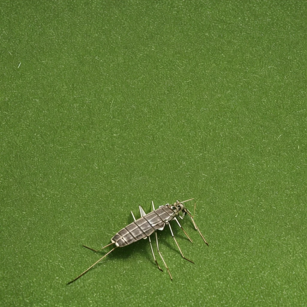 Mosquitoes are weak、The eyes are crossed