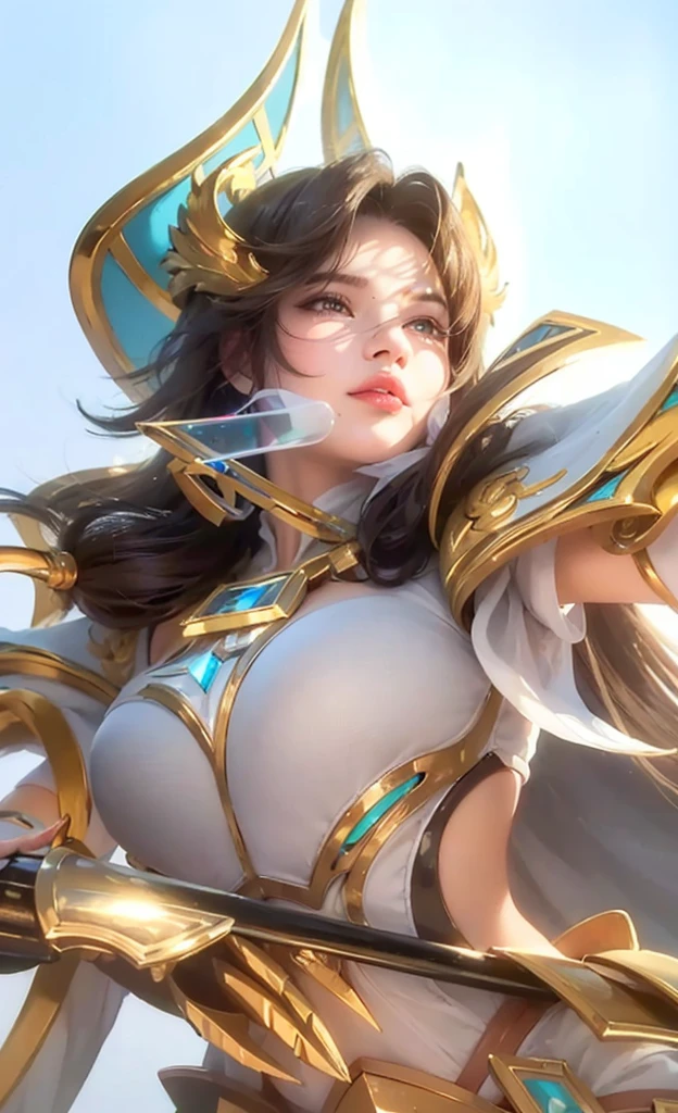 (8k, RAW photo, photorealistic:1.25) ,( lipgloss, eyelashes, gloss-face, glossy skin, best quality, ultra highres, depth of field, chromatic aberration, caustics, Broad lighting, natural shading,) looking at viewer with a serene and goddess-like happiness,