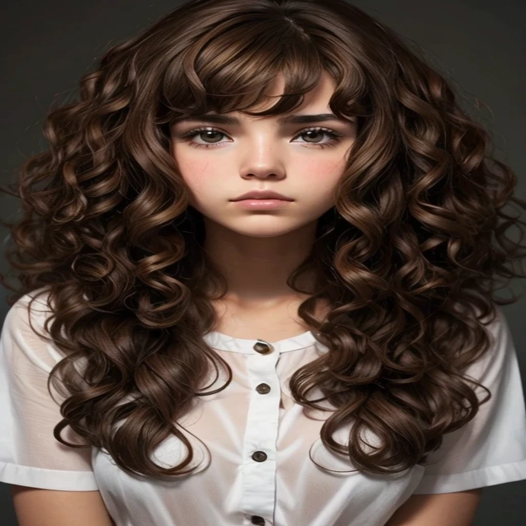 Asian girl looking so much sad.
Only face