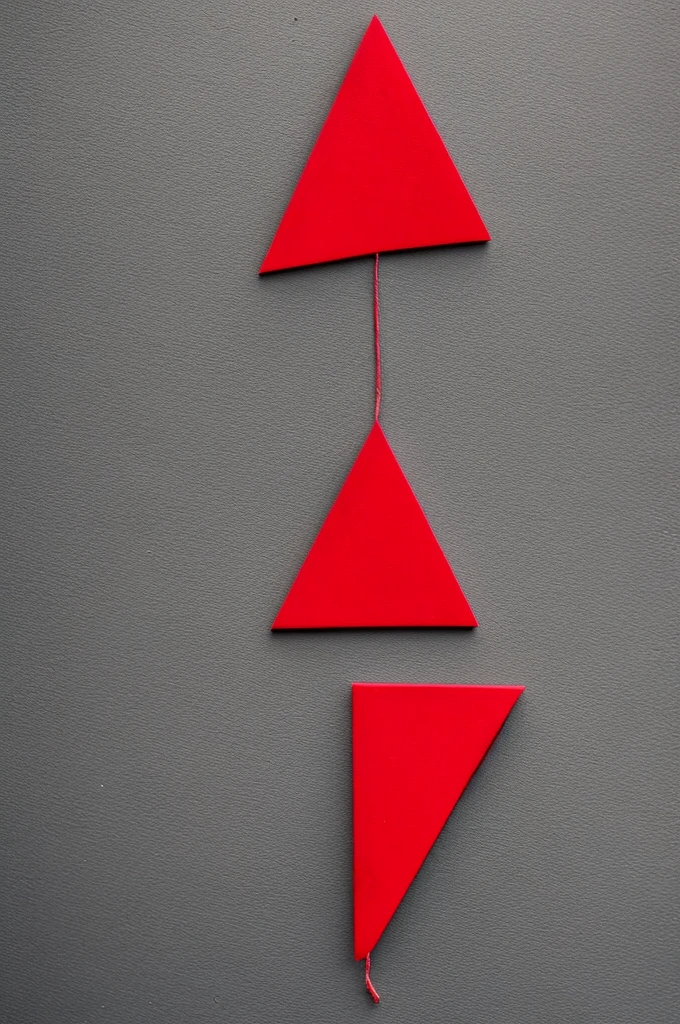 a red triangle