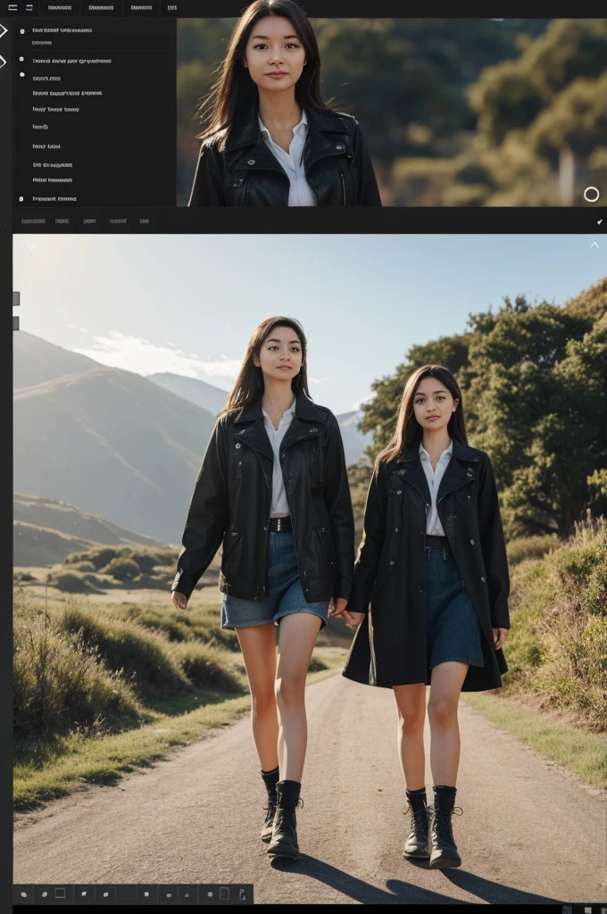 Two Girlfriends Ai Photo Editing Prompt 2024 – Bing Image Creator Prompt