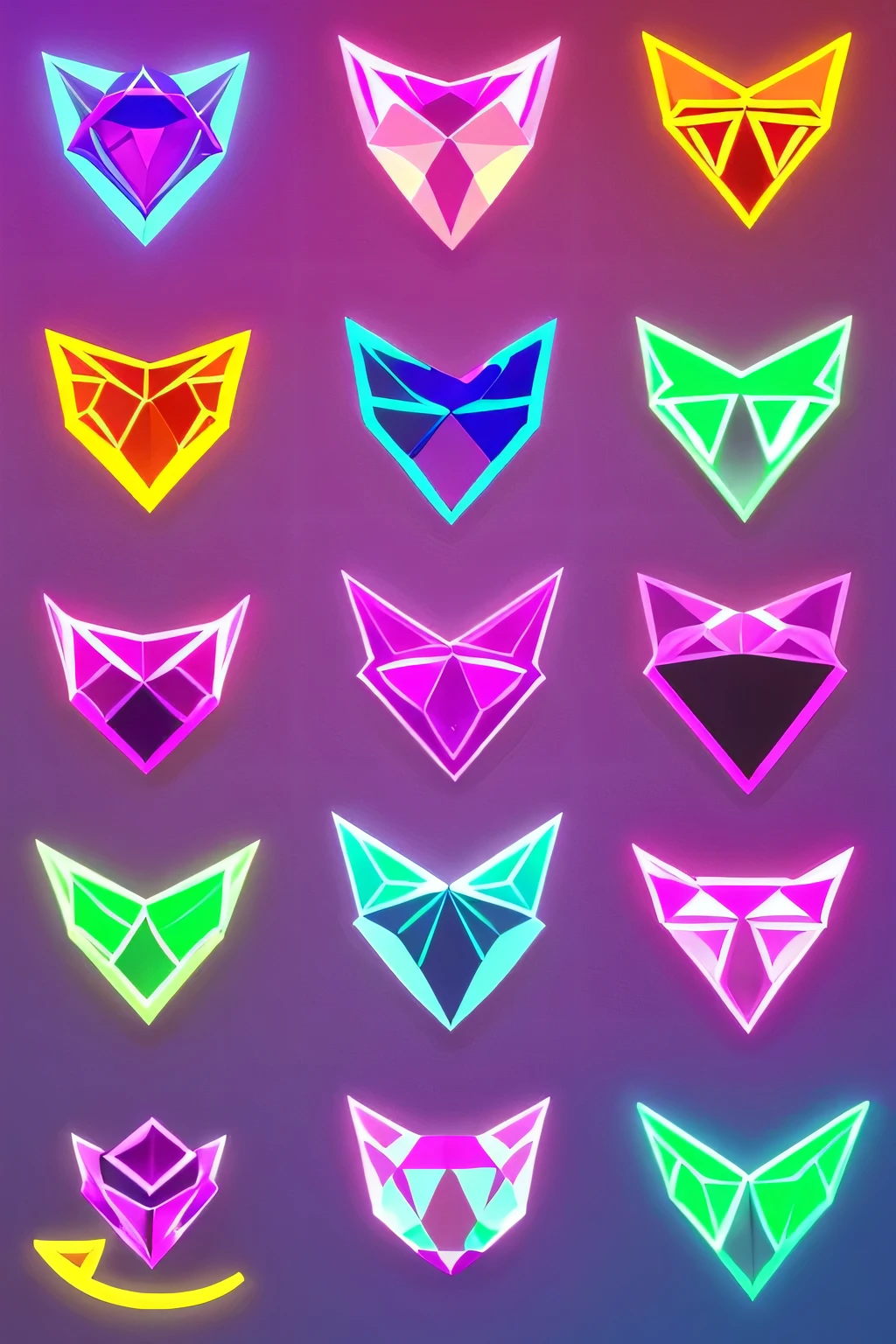 emotes twitch neon diamonds
