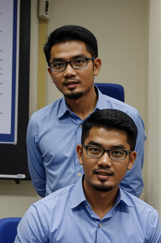 Malay male lecturer