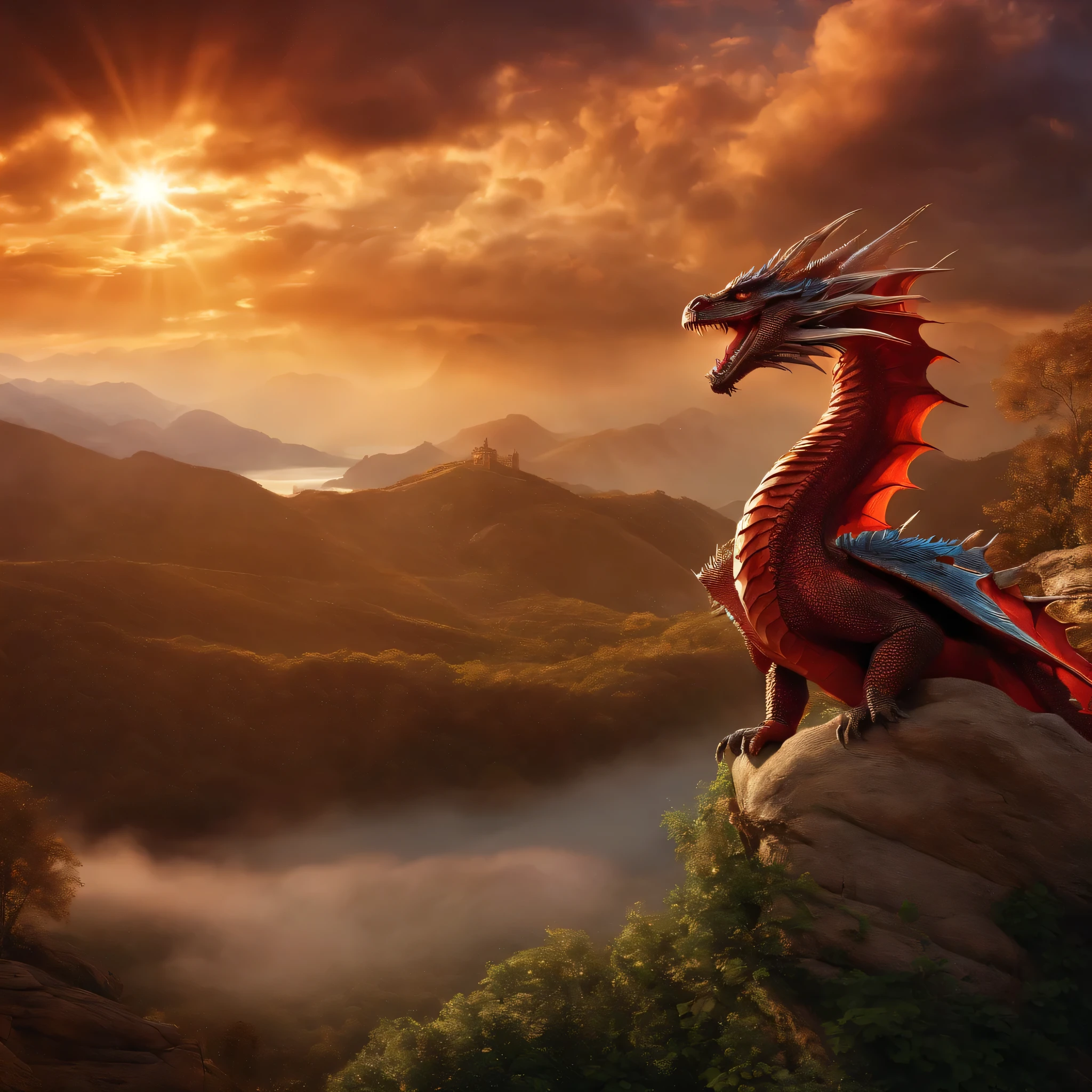 Bring the dragons and skies to life