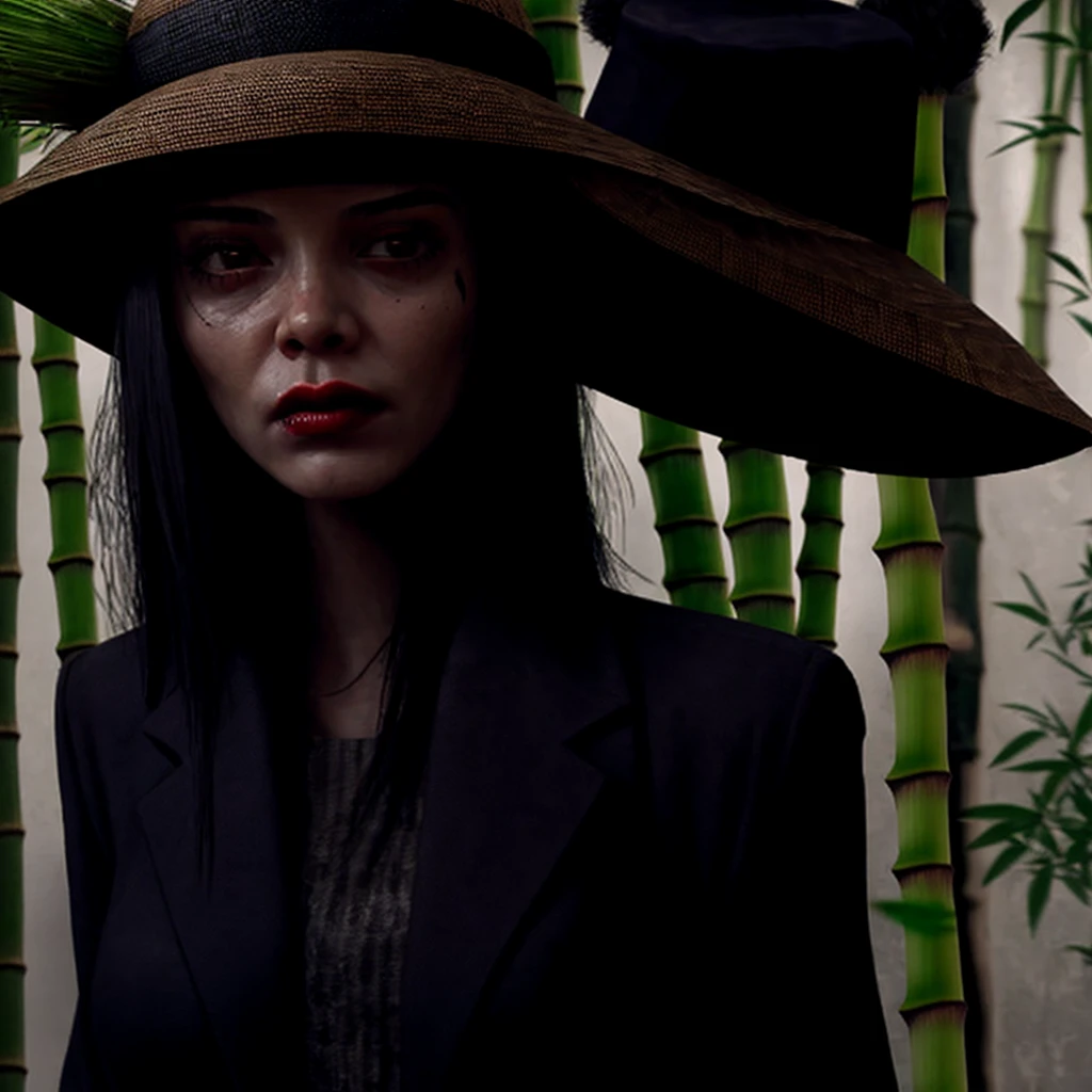 1girl, gritty, neo-noir, bamboo hat
(dirty: -1)
bamboo hat