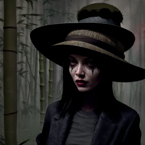 1girl, gritty, neo-noir, bamboo hat
(dirty: -1)
bamboo hat