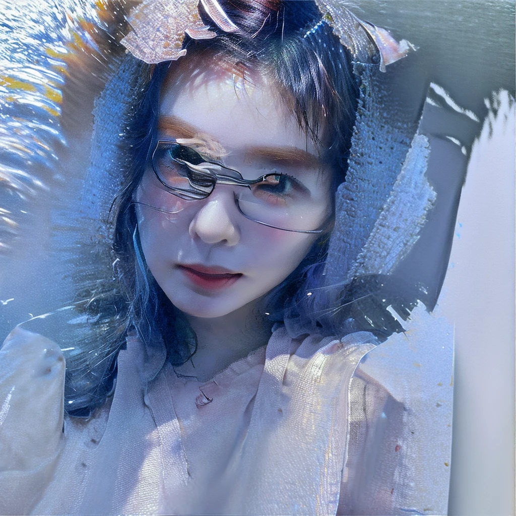 Best quality, masterpiece, detailed, RAW, 4k, hd images, 1 girl, white skin, long hair, ponytail, layers hair, bangs, black hair, beautiful girl, cute girl, sweet girl, pretty girl,perfect girl, pretty eyes, blue eyes, thin lips, pink lips, thin, perfect boobs, potrait, glasses, at home, smile, , naked, nipples, pussy naked, clean pussy, pussy, naked, nude
