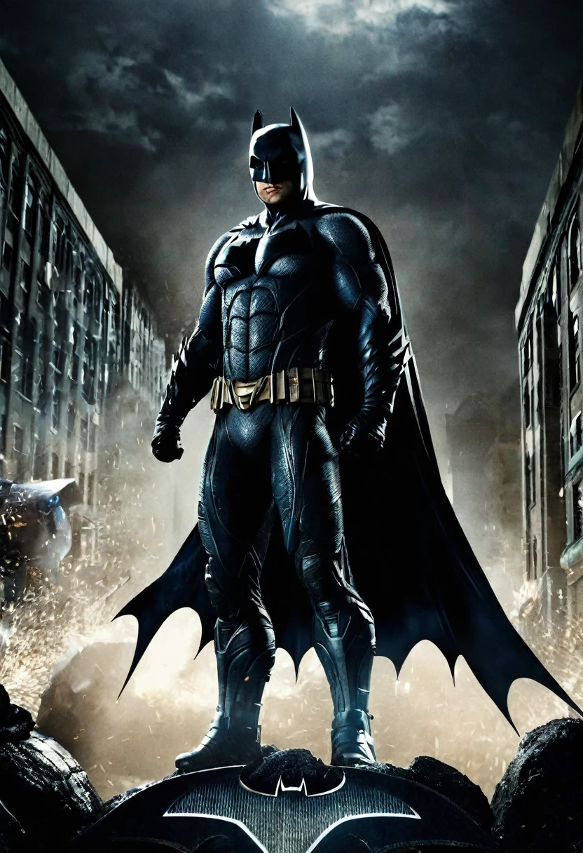 In this pic there is batman but it's the batman from the film Batman VS Superman (2016).
