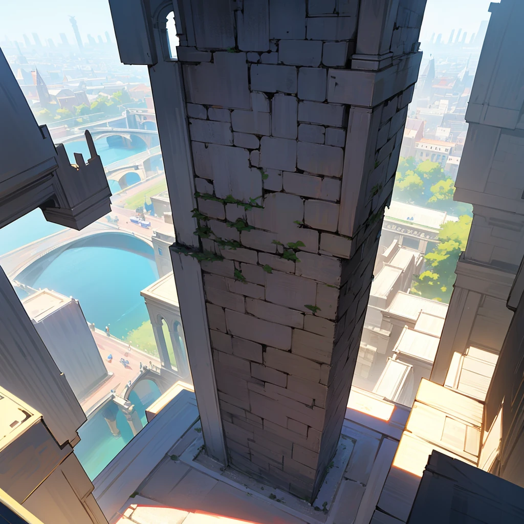 A city builted in the wall of grand canion 
