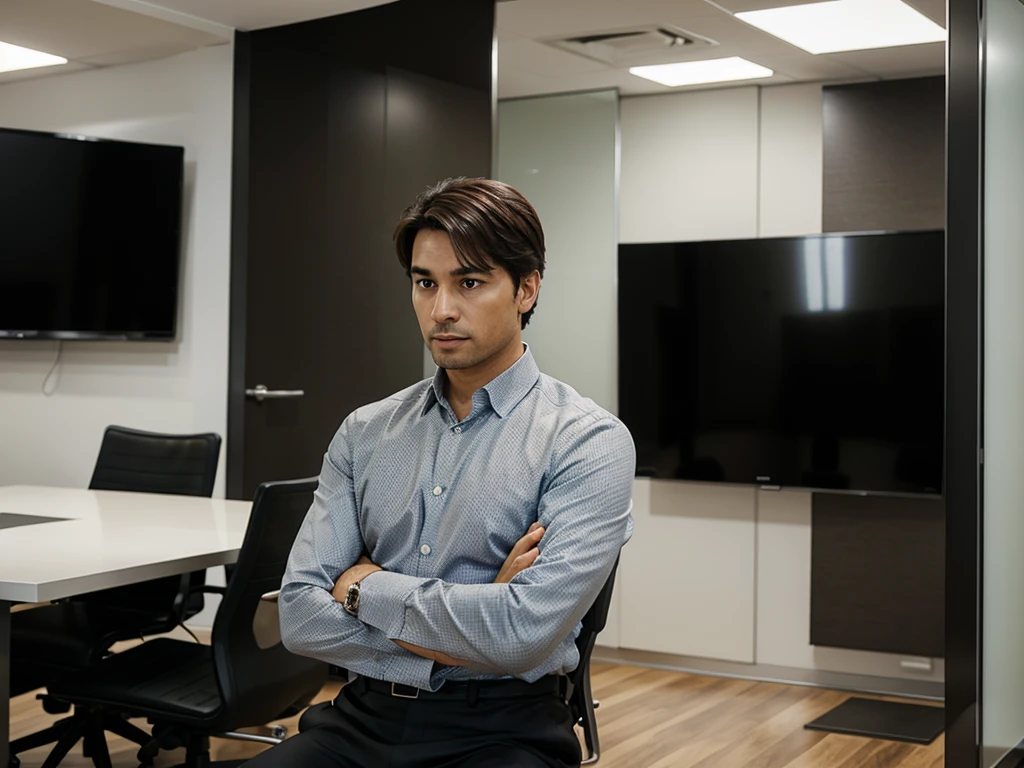 businessman in a Meeting Room