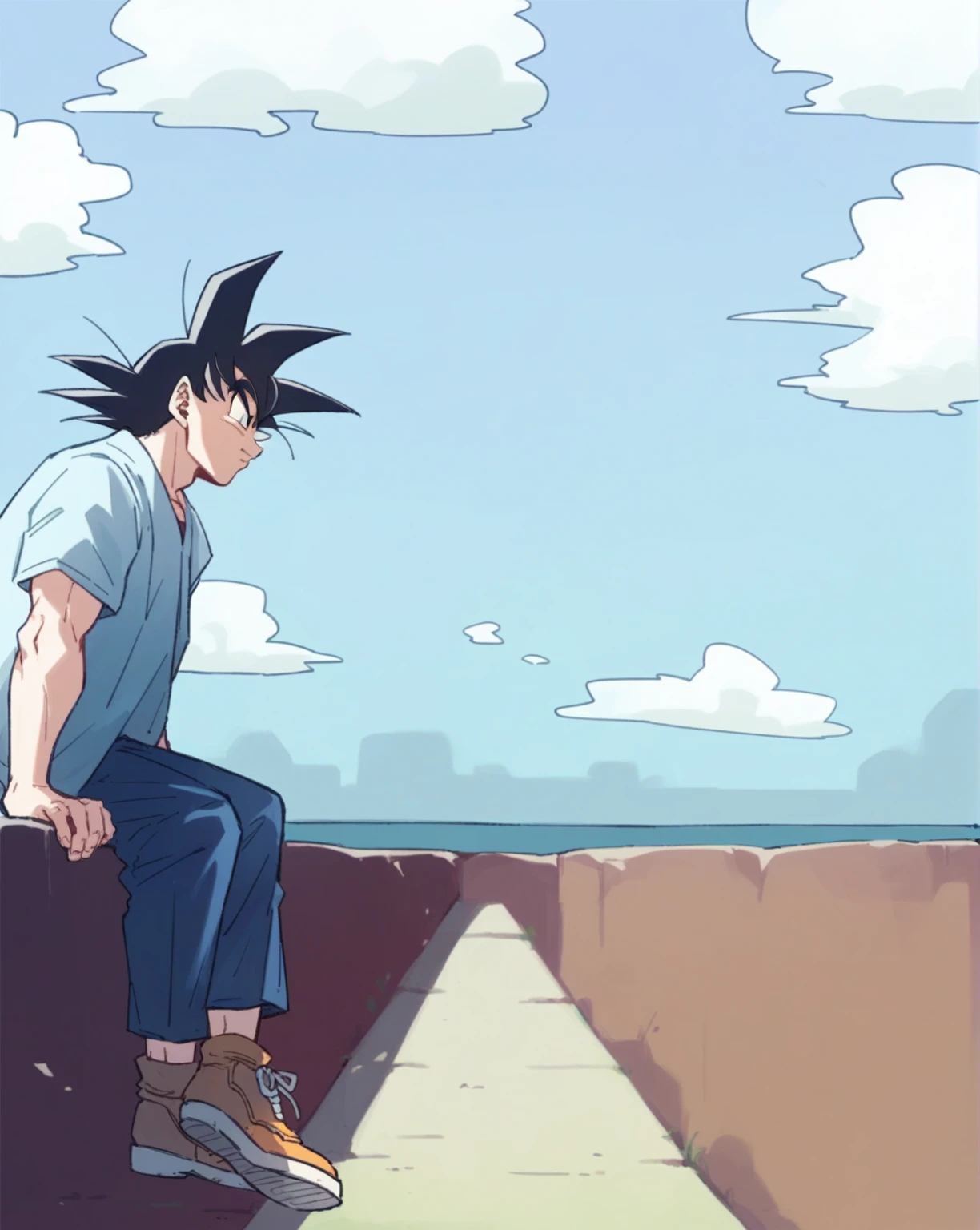 Goku, dragonball, dragonball style