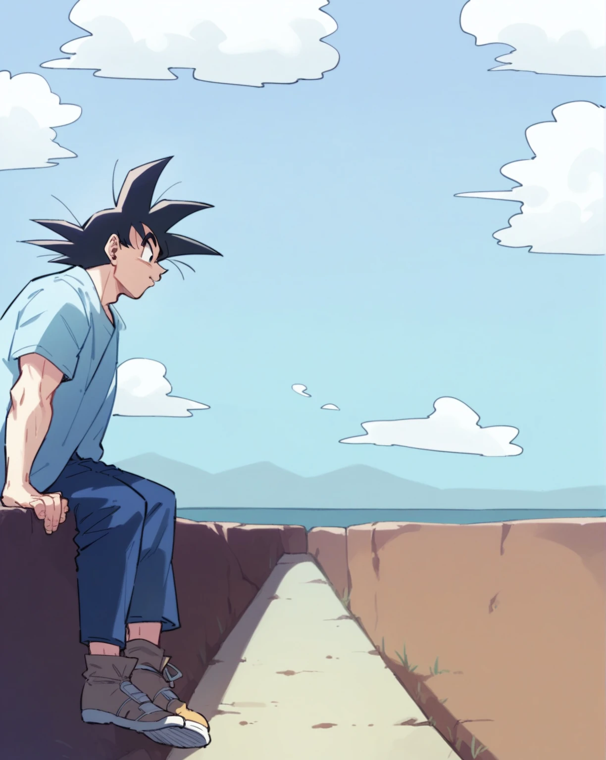 Goku, dragonball, dragonball style
