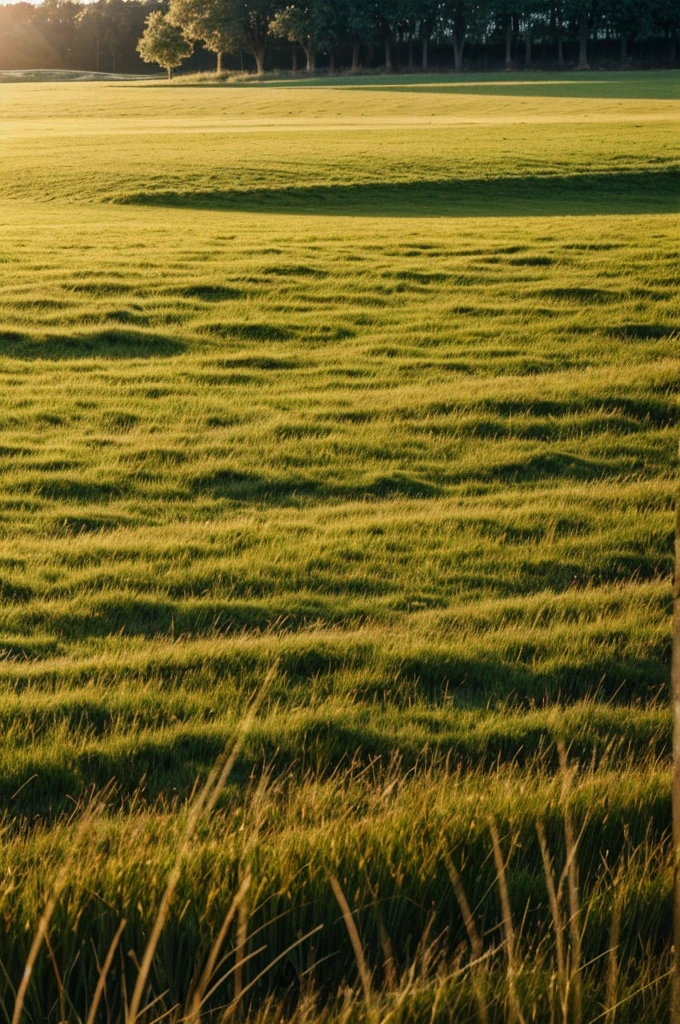image of a short grass field