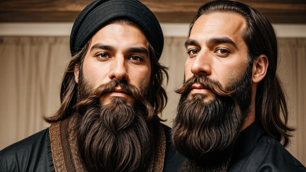 One Beard Man Have A Long Beard
