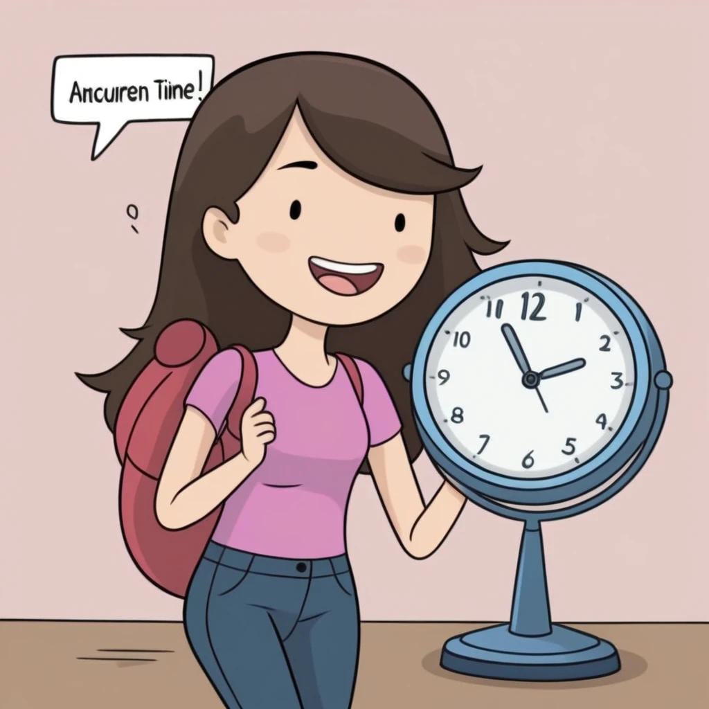 announcement time,Woman
