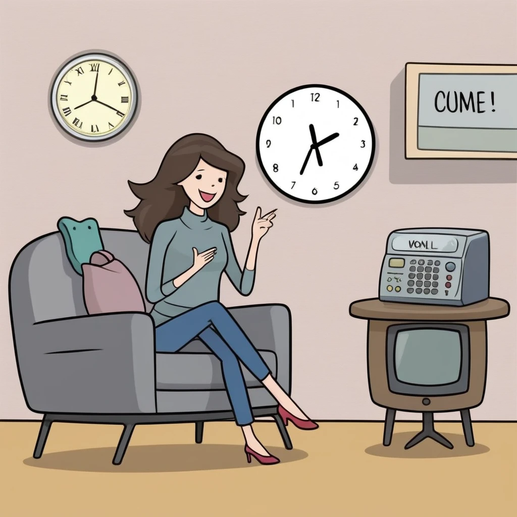 announcement time,Woman 