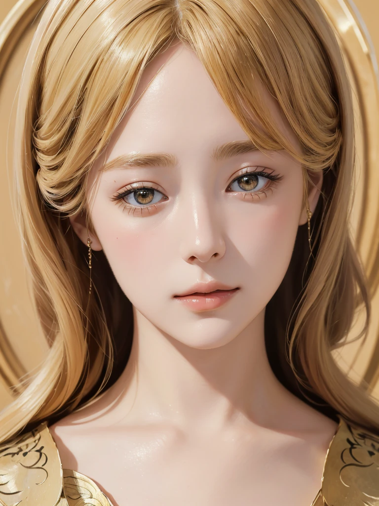 Masterpiece, top quality, very delicate and beautiful girl, very delicate and beautiful, world masterpiece theater, super definition, top quality, blonde, high res, very elaborate, girl, top quality, illustration, look at the viewer people, impasto, canvas, oil painting, realism, realistic