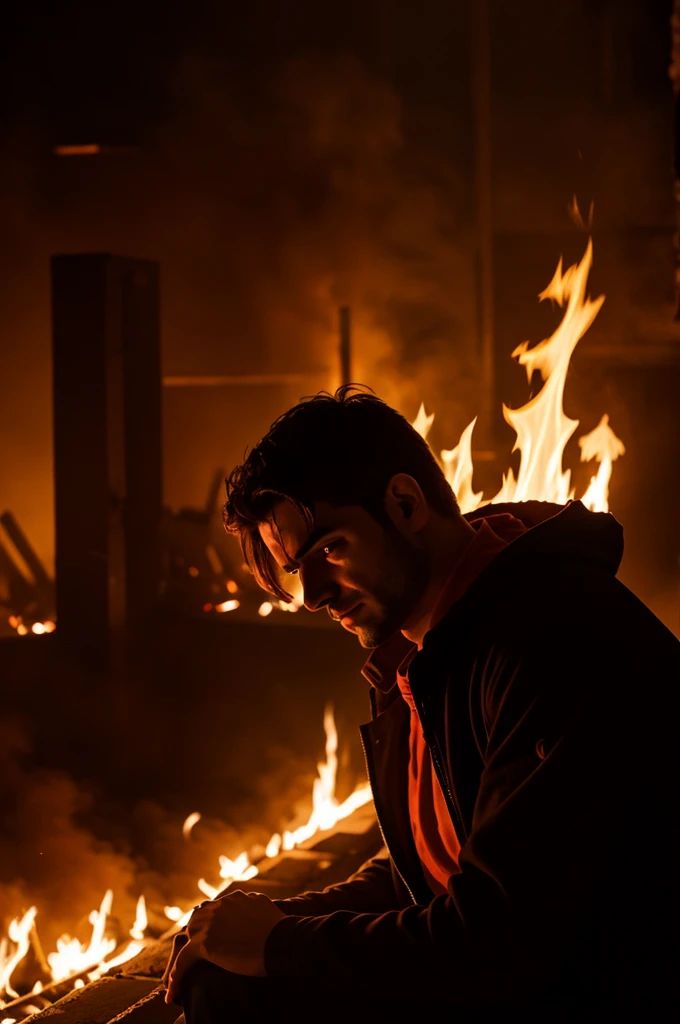 Une photo de moi en demon de feu