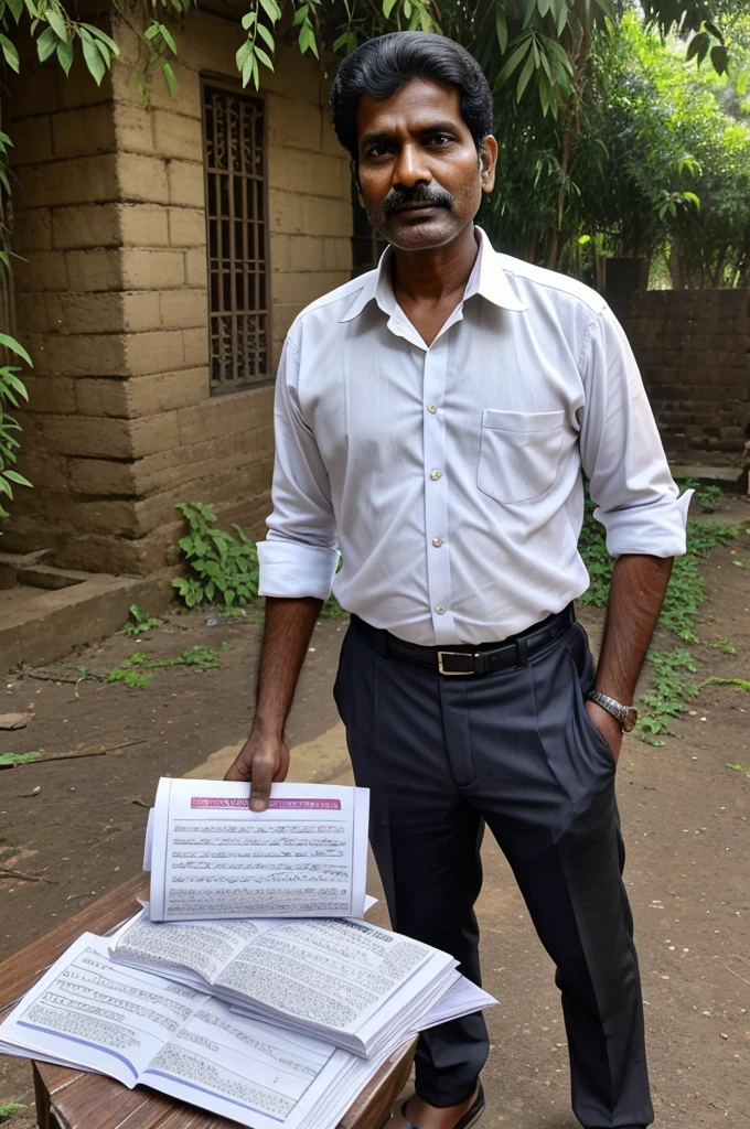 Ramnath was a well-known writer in the premises of Raigad court. All the lawyers used to give their cases to him.In retum Ramnath took the full amount. In ten years he earned so much money that he could not save money from the city. Bought two acres of land in a nearby village.