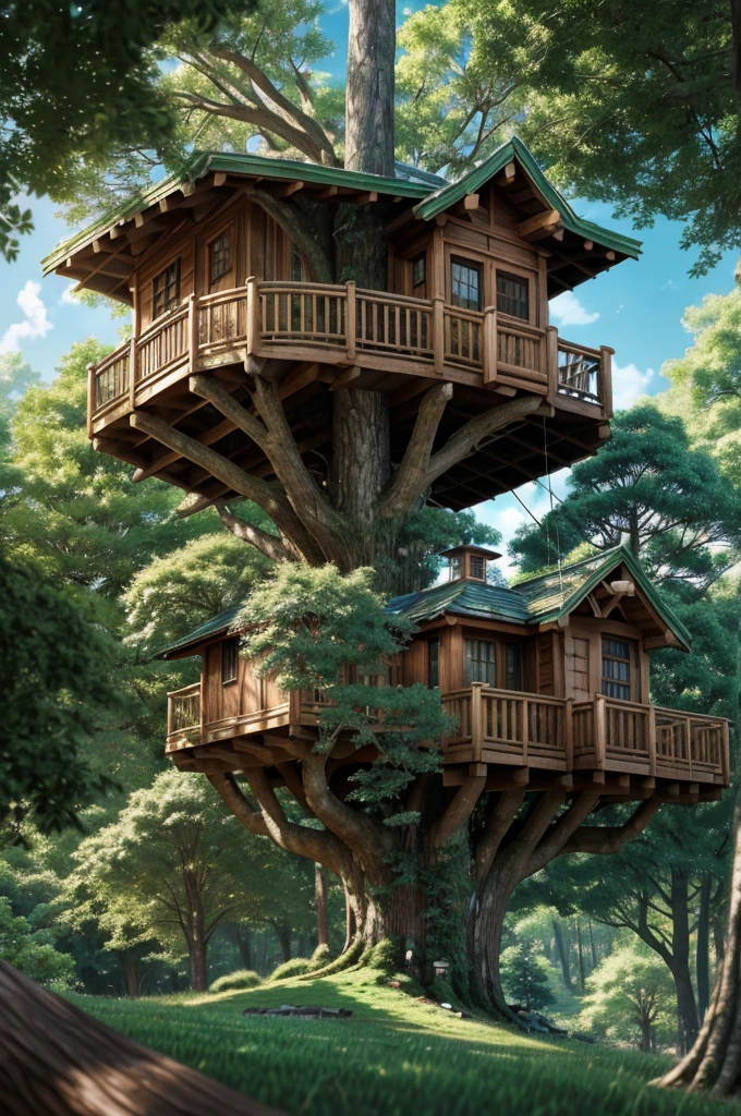 a close up of a cell phone with a tree house on it, anime nature, anime background art, trending on artstation pixiv, anime nature wallpap, trending on artstatoon, pine treehouse, anime scenery concept art, anime landscape, trending on artstationh, tree house, treehouse, trending on artstation 4k, trending on artstation.'