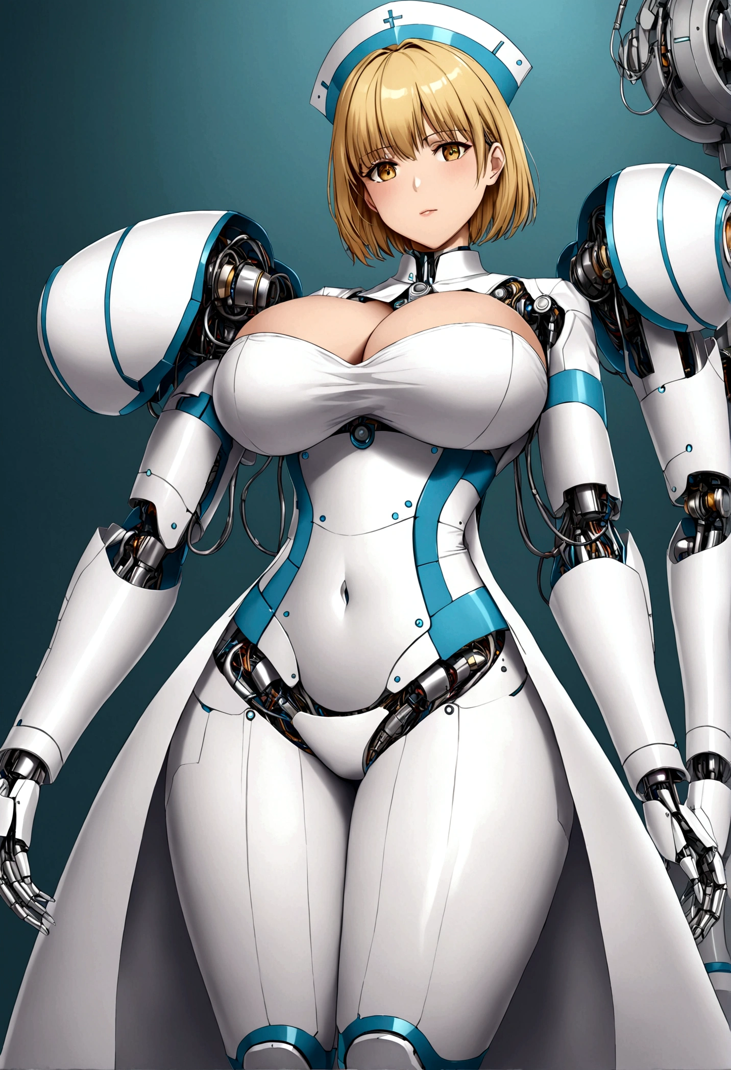 Saber big breasts doctor robot