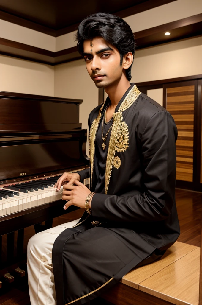 Anirudh Ravichandran with massive piano 
