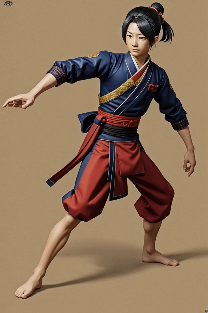 Genshin pose reference for art