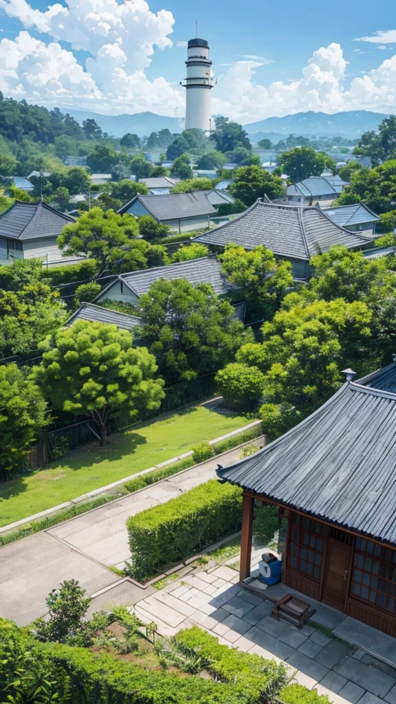 Nobita Doraemon's house should look as if it has rained. First there should be clouds and areas around Nobita's house and the chimney on the top of the house should also be Resilient. Masterpiece