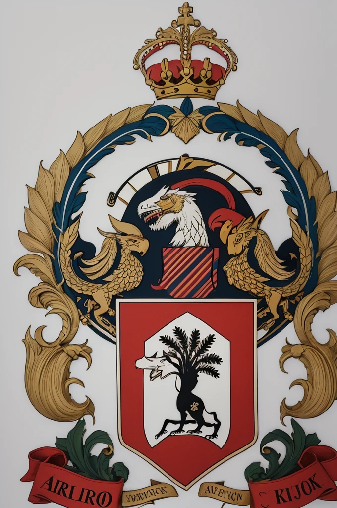 Very simple coat of arms surname Araujo origin