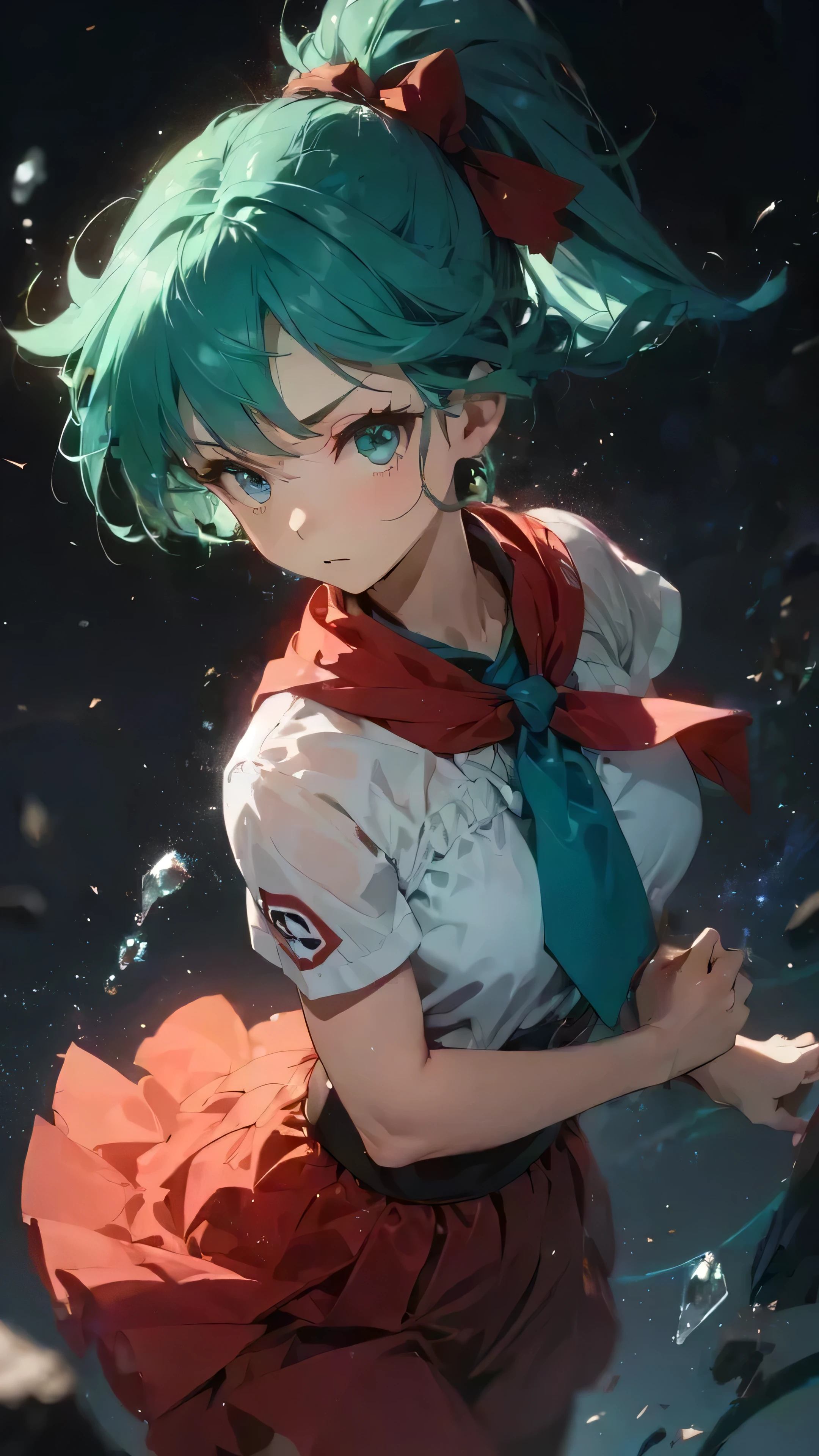 (((darkness、Part of the night sky)))、(Highly detailed CG、Unity、8K wallpaper is so delicate and beautiful)、(masterpiece)、(Highest quality:1.0)、(Ultra-high resolution:1.0)