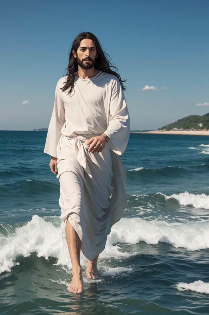Jesus walking on the sea