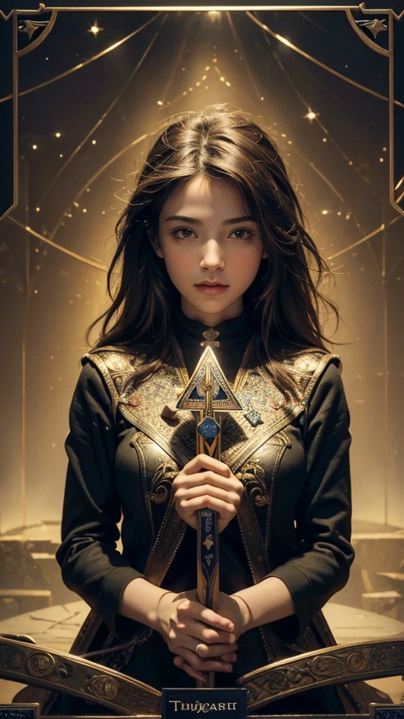 ((Best quality, 8 k, masterpiece: 1.3)), ((high dynamic range :1.4)), ultra detailed, very high color saturation, extremely detailed computer graphics, unity 8k wallpaper, (Very detailed), Super detailed, finely, A high resolution, Ultra detailed, ((tarot cards)), ((Major Arcana Star)), The Star Tarot Card Symbolizes Hope, vital energy and fortitude. The map reminds, that you already have everything, what is needed for self-realization. Only, what is missing, - this is courage. It's time to trust the Universe. rest assured: she prepared a gift for you. If you get the Star Tarot card, Means, the time has come to evaluate the path traveled, comprehend everything, what happened to you. probably, you received many challenges and successfully dealt with them. You managed to get through the difficulties, without losing hope. During the dark period, you were not aware of your own strength, but now you feel, that the loss helped you gain resilience and inner core.