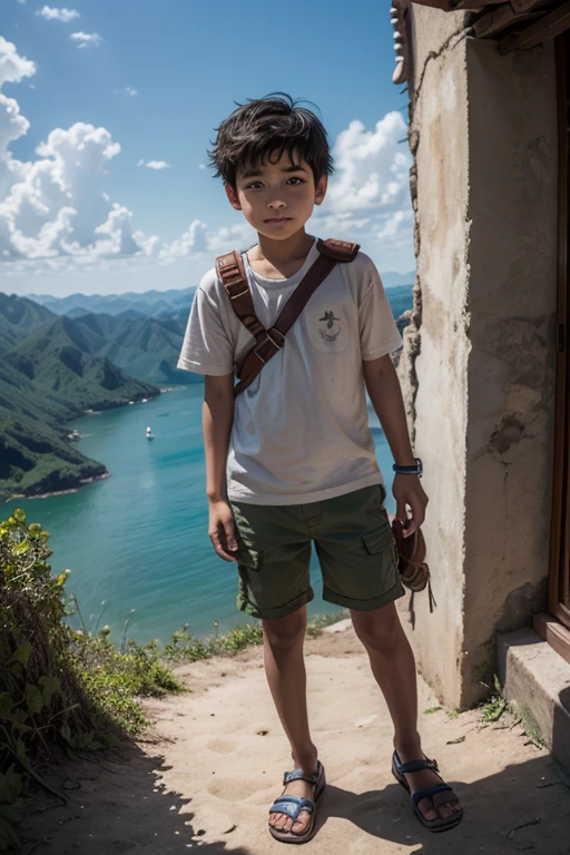 The lost treasure of Juanito, a boy in search of adventure 