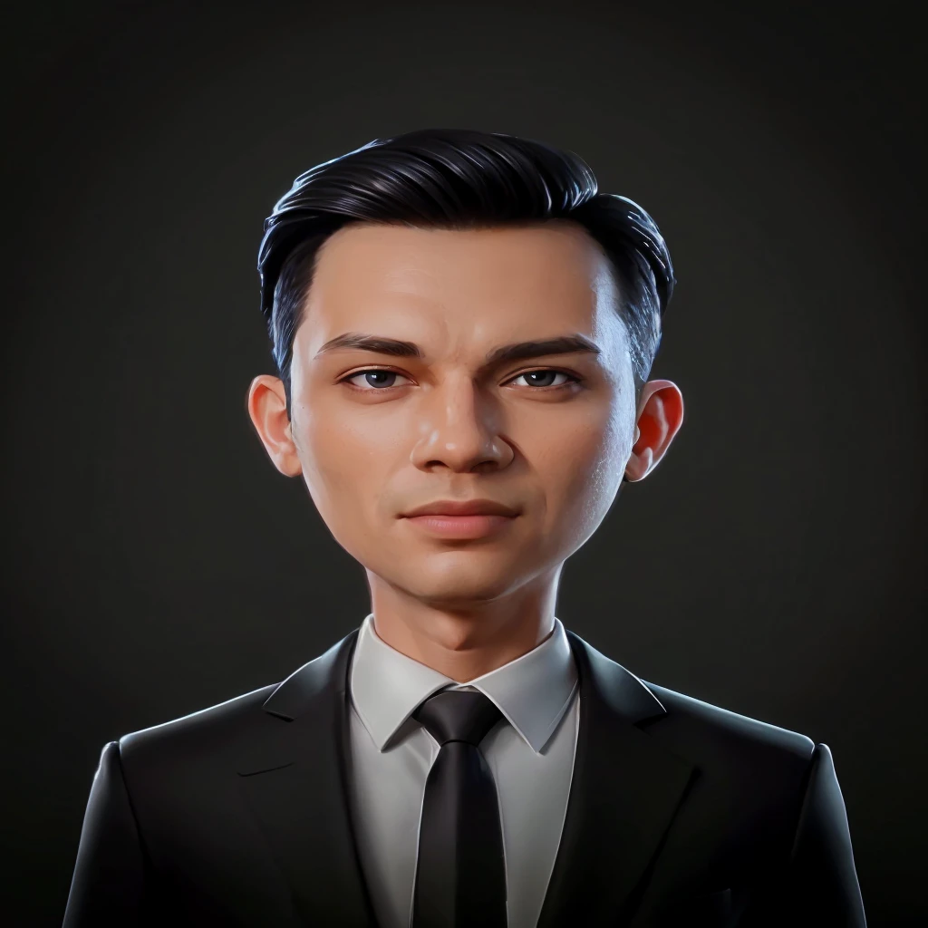 arafed image of a man in a suit and tie, stylized portrait formal pose, stylized portrait, character headshot portrait, detailed character portrait, stylized portrait h 0, for hire 3d artist, character concept portrait of me, 3 d demo reel avatar, highly detailed character, character art portrait, high quality portrait, realistically rendered face