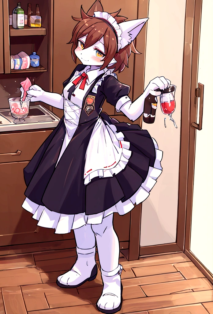 por zackary911,zackary911, wolves, anthropo, giant maid in the kitchen, for him