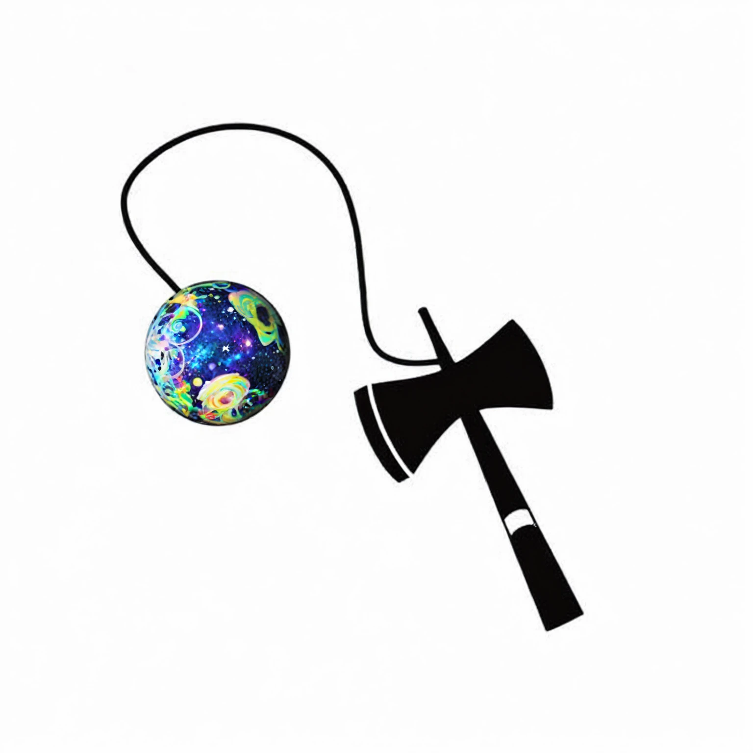star々 Into the Galaxy The Kendama floats Fantastic