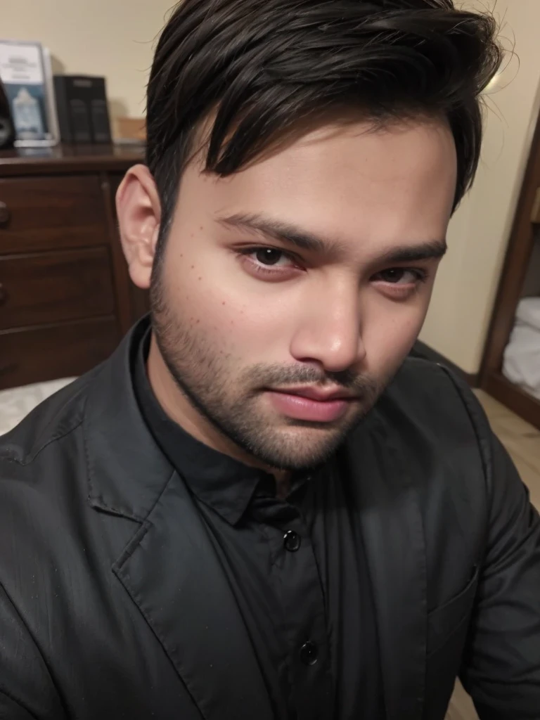 Gay penis blowjob , a sexy indian man sucking my penis, , gorgeous face,great hair, sexual expression ,black hair,short beard (detailed face), focus on face, side blowjob , looking at viewers seductively , detailed eyes,happy expression ,smile,detailed open eyes