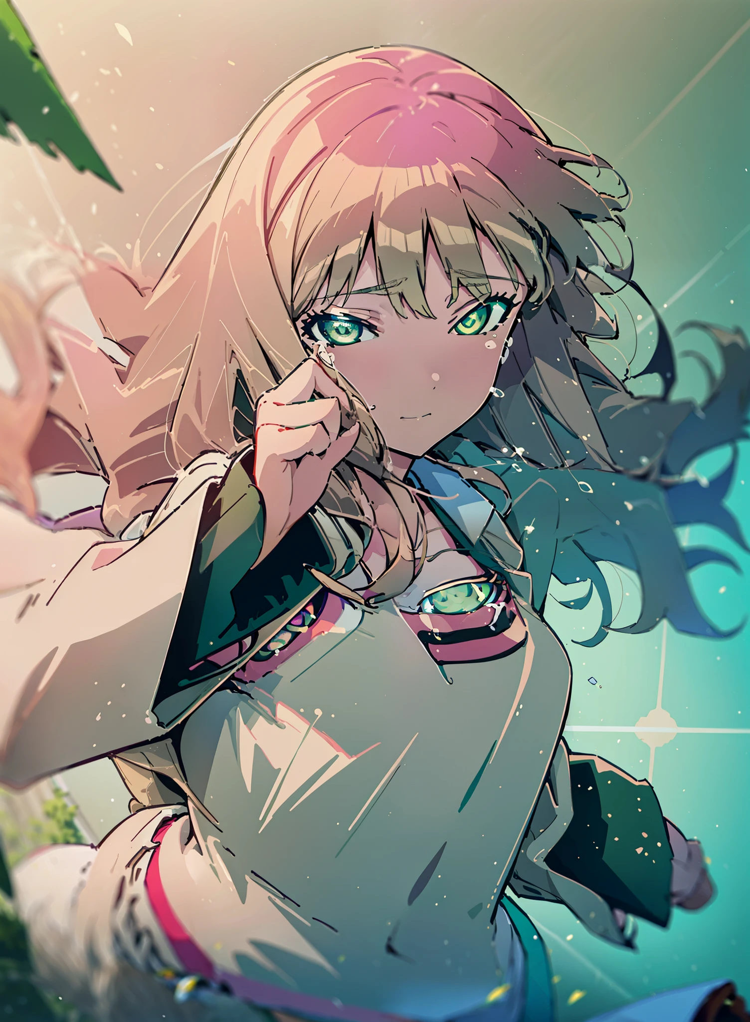minami yume ,sss Dynazenon ,Long Hair, Brown Hair, (Green Eyes:1.5) ,smile,Wedding dress,Wedding Skirts,holding a large bouquet of flowers in both hands,Tears stream down her face,Tears of joy,I cry a lot,Stand Glass,
break outdoors, Association,Chapel,
break looking at viewer, whole body,(Cowboy Shot:1. 5) ,
break (masterpiece:1.2), Highest quality, High resolution, unity 8k wallpaper, (shape:0.8), (Beautiful and beautiful eyes:1.6), Highly detailed face, Perfect lighting, Highly detailed CG, (Perfect hands, Perfect Anatomy),